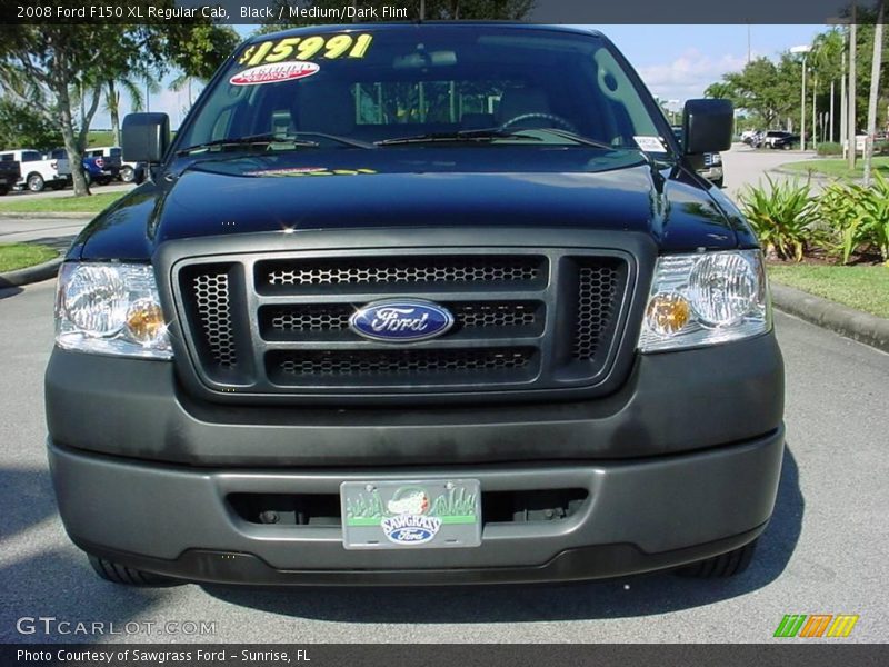 Black / Medium/Dark Flint 2008 Ford F150 XL Regular Cab