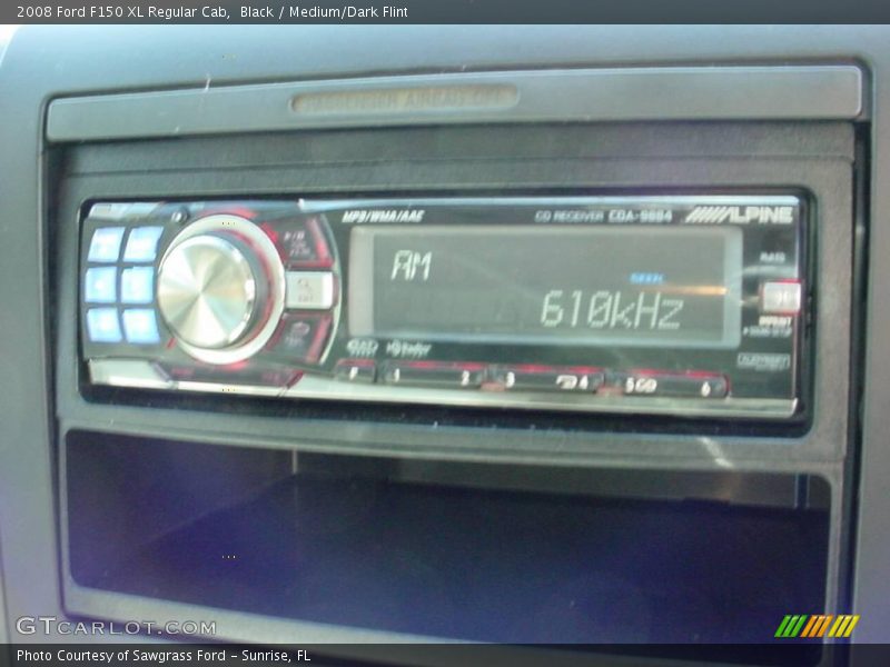 Black / Medium/Dark Flint 2008 Ford F150 XL Regular Cab
