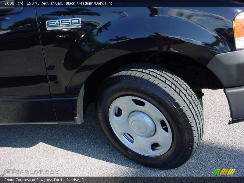 Black / Medium/Dark Flint 2008 Ford F150 XL Regular Cab