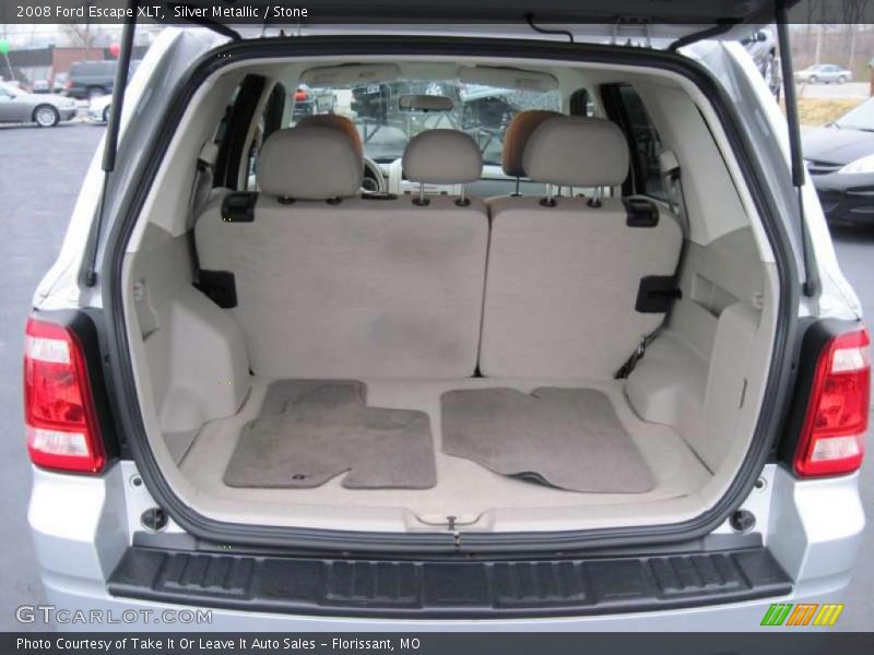 Silver Metallic / Stone 2008 Ford Escape XLT