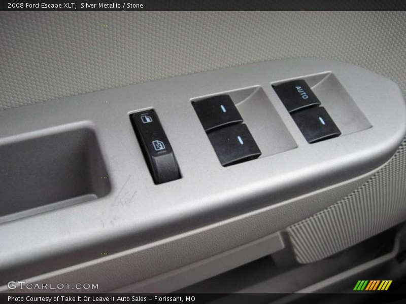 Silver Metallic / Stone 2008 Ford Escape XLT