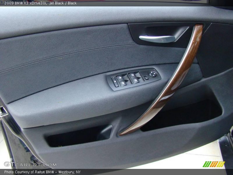 Jet Black / Black 2009 BMW X3 xDrive30i