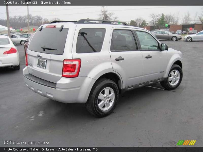 Silver Metallic / Stone 2008 Ford Escape XLT