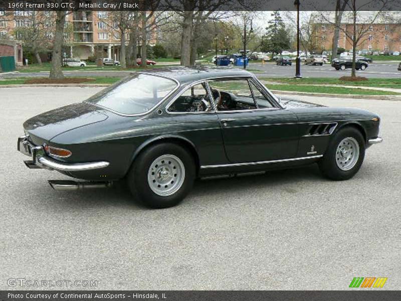 Metallic Gray / Black 1966 Ferrari 330 GTC