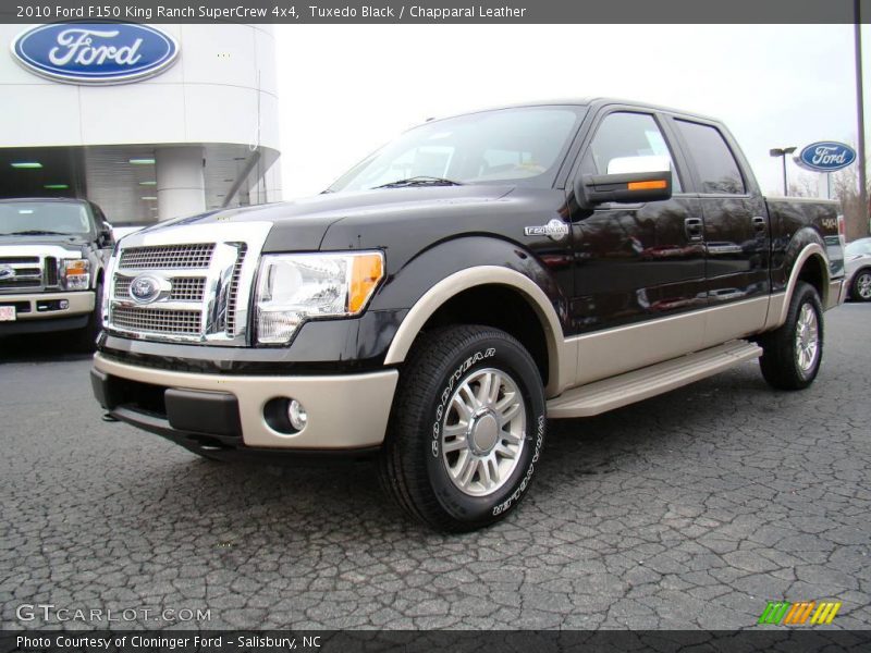 Tuxedo Black / Chapparal Leather 2010 Ford F150 King Ranch SuperCrew 4x4