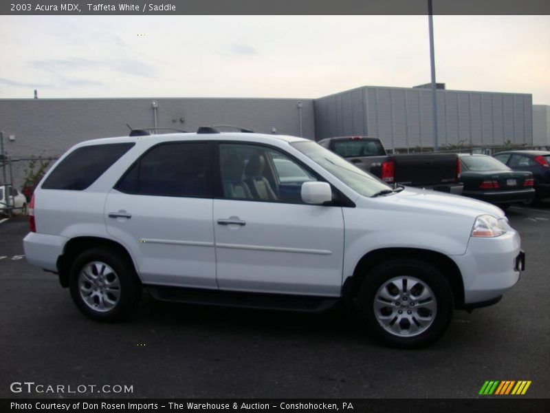 Taffeta White / Saddle 2003 Acura MDX