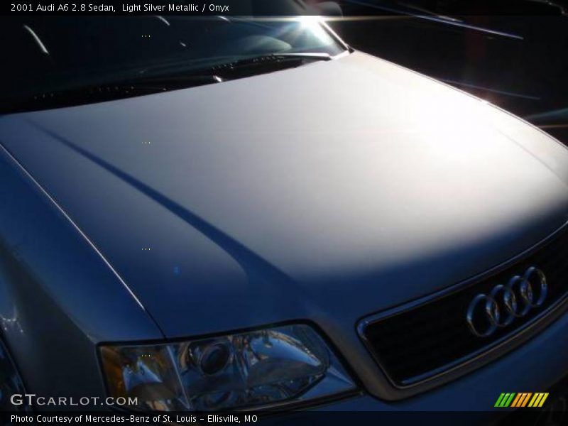 Light Silver Metallic / Onyx 2001 Audi A6 2.8 Sedan