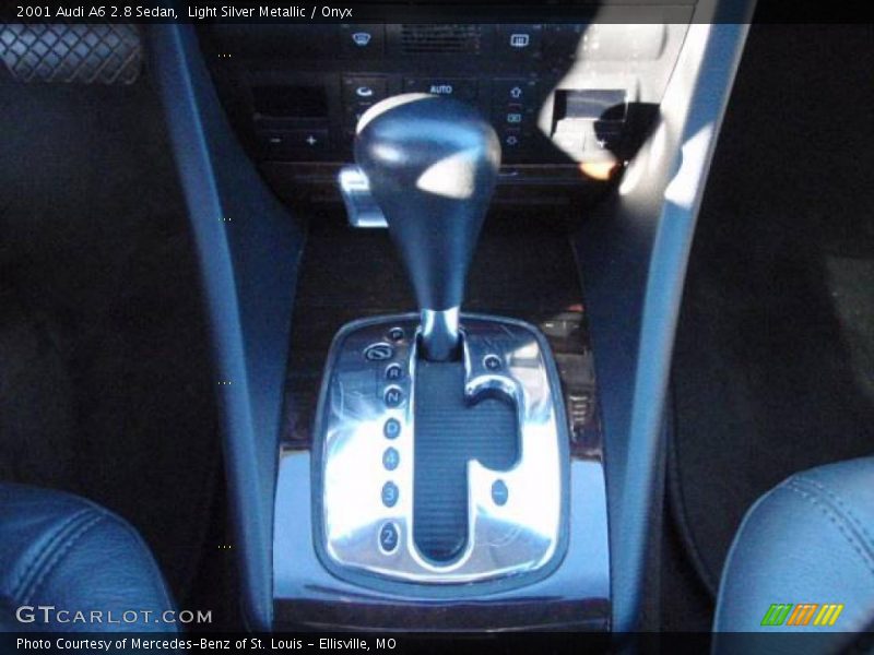 Light Silver Metallic / Onyx 2001 Audi A6 2.8 Sedan