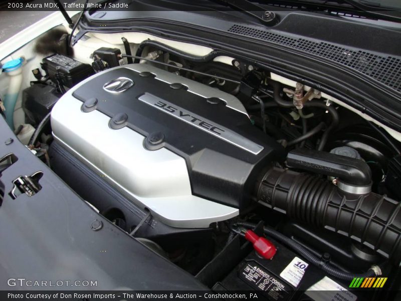 Taffeta White / Saddle 2003 Acura MDX