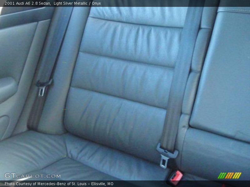Light Silver Metallic / Onyx 2001 Audi A6 2.8 Sedan