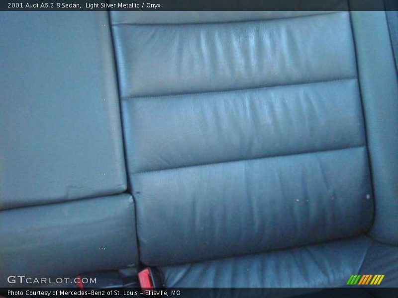 Light Silver Metallic / Onyx 2001 Audi A6 2.8 Sedan