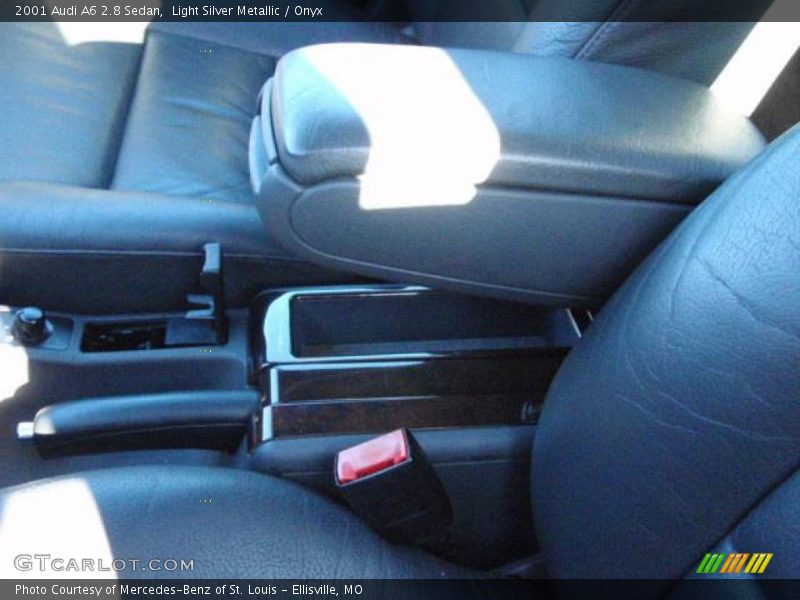 Light Silver Metallic / Onyx 2001 Audi A6 2.8 Sedan
