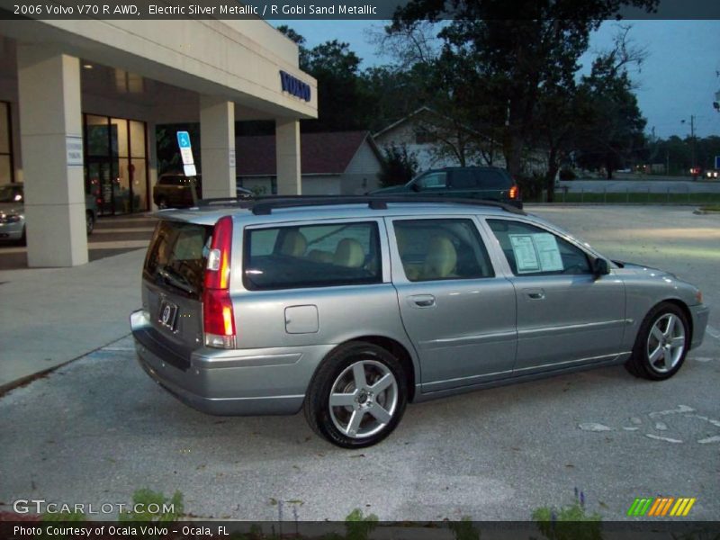 Electric Silver Metallic / R Gobi Sand Metallic 2006 Volvo V70 R AWD