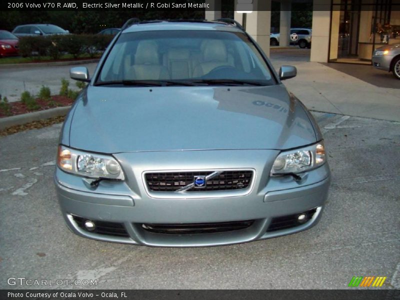 Electric Silver Metallic / R Gobi Sand Metallic 2006 Volvo V70 R AWD