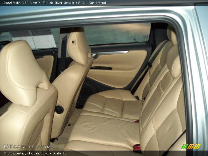 Electric Silver Metallic / R Gobi Sand Metallic 2006 Volvo V70 R AWD