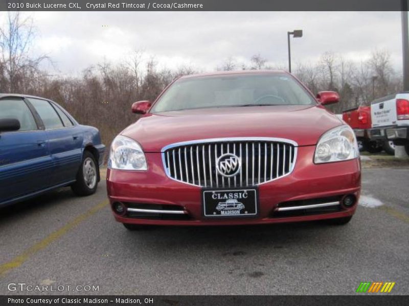 Crystal Red Tintcoat / Cocoa/Cashmere 2010 Buick Lucerne CXL