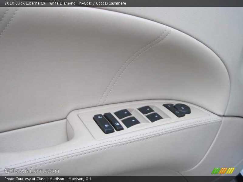 White Diamond Tri-Coat / Cocoa/Cashmere 2010 Buick Lucerne CX