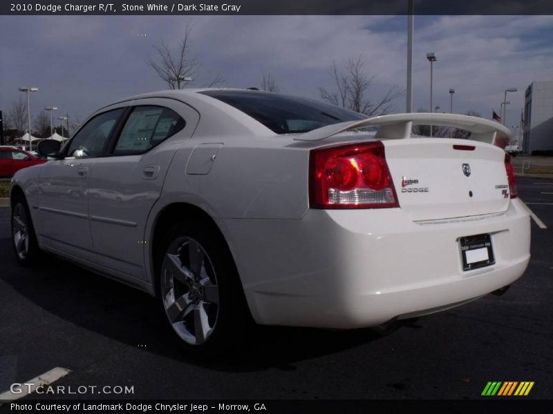 Stone White / Dark Slate Gray 2010 Dodge Charger R/T