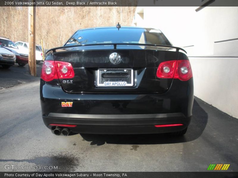 Deep Black / Anthracite Black 2006 Volkswagen Jetta GLI Sedan