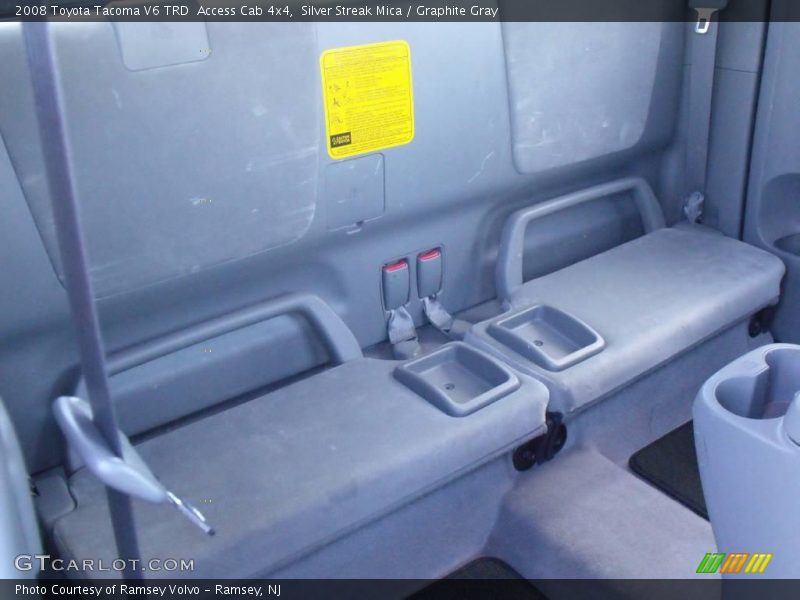 Silver Streak Mica / Graphite Gray 2008 Toyota Tacoma V6 TRD  Access Cab 4x4
