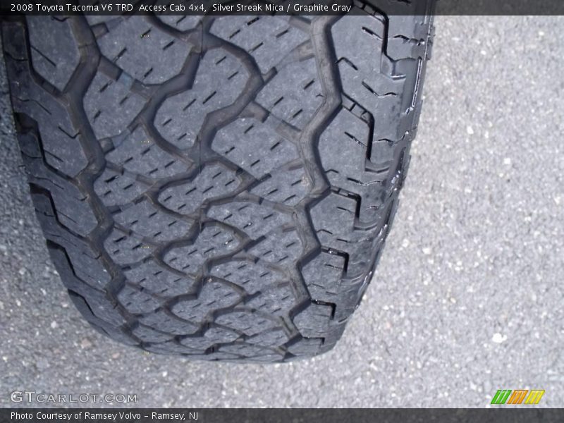 Silver Streak Mica / Graphite Gray 2008 Toyota Tacoma V6 TRD  Access Cab 4x4