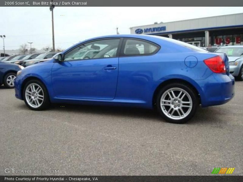 Blue Blitz Mica / Dark Charcoal 2006 Scion tC