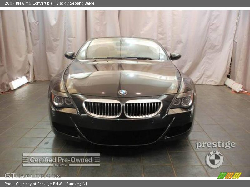 Black / Sepang Beige 2007 BMW M6 Convertible