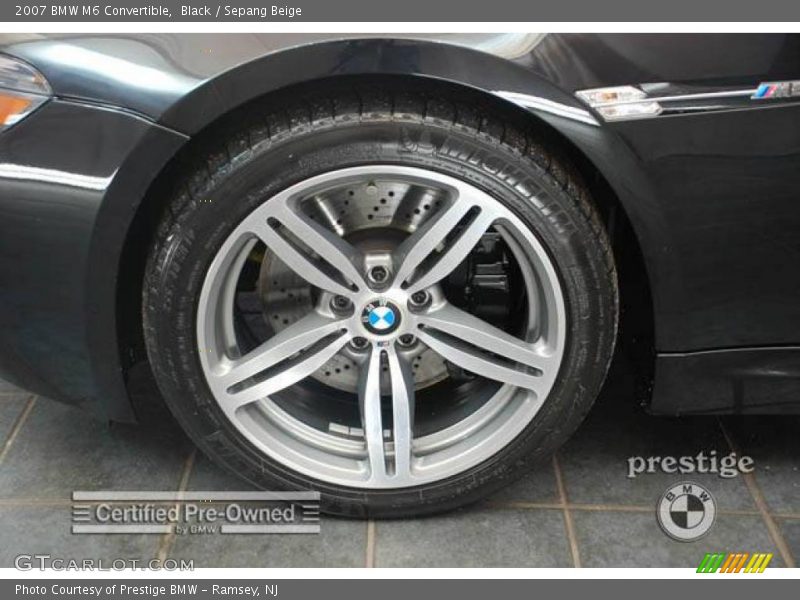 Black / Sepang Beige 2007 BMW M6 Convertible