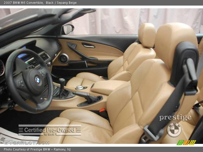 Black / Sepang Beige 2007 BMW M6 Convertible