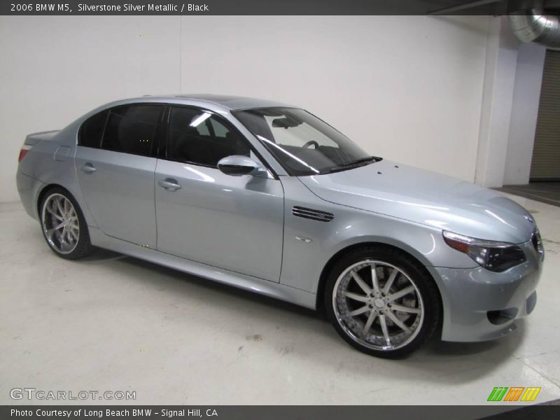 Silverstone Silver Metallic / Black 2006 BMW M5
