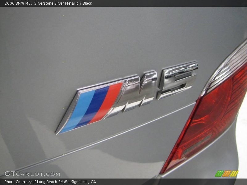 Silverstone Silver Metallic / Black 2006 BMW M5