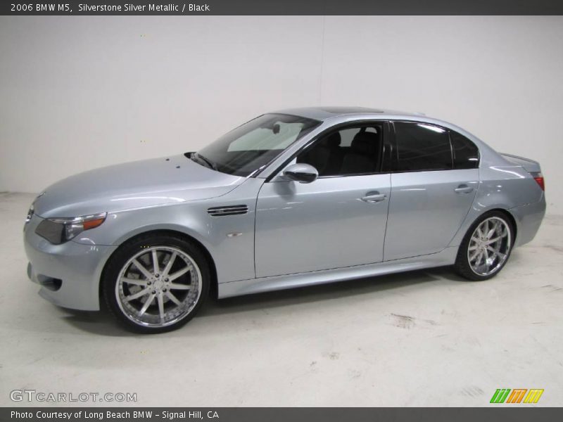 Silverstone Silver Metallic / Black 2006 BMW M5