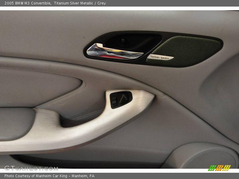 Titanium Silver Metallic / Grey 2005 BMW M3 Convertible