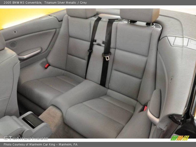 Titanium Silver Metallic / Grey 2005 BMW M3 Convertible