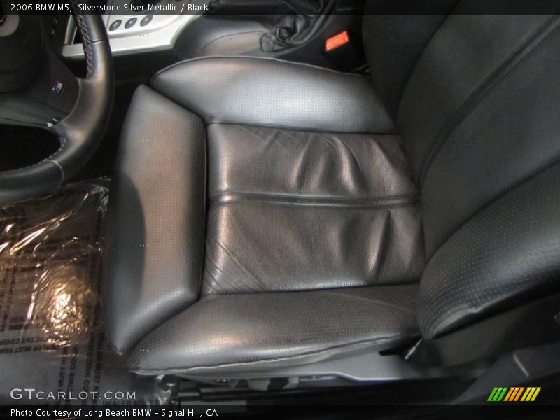 Silverstone Silver Metallic / Black 2006 BMW M5