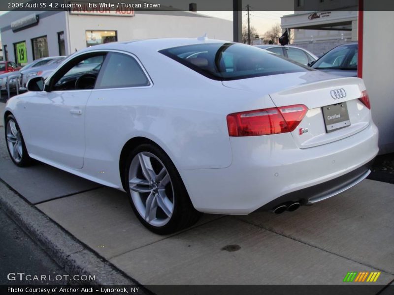 2008 Audi S5 4.2 quattro in Ibis White Photo No. 23536655 ...