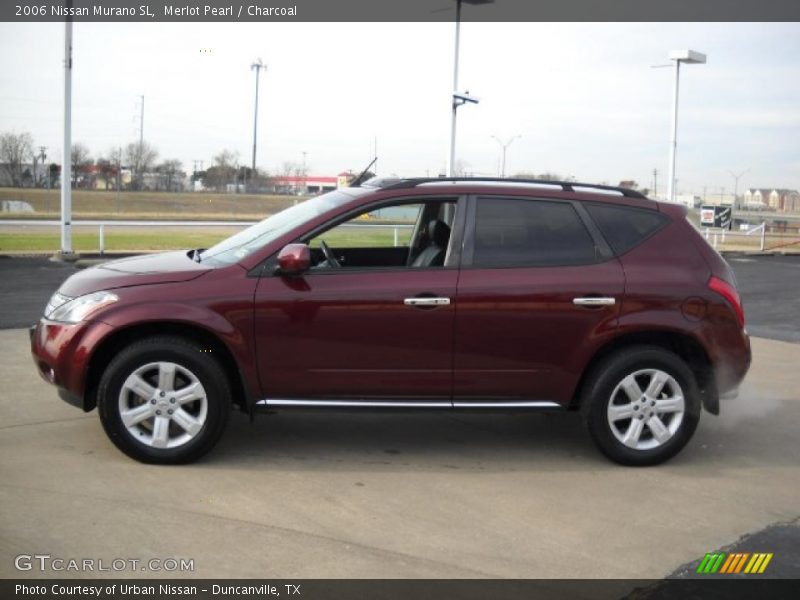 Merlot Pearl / Charcoal 2006 Nissan Murano SL