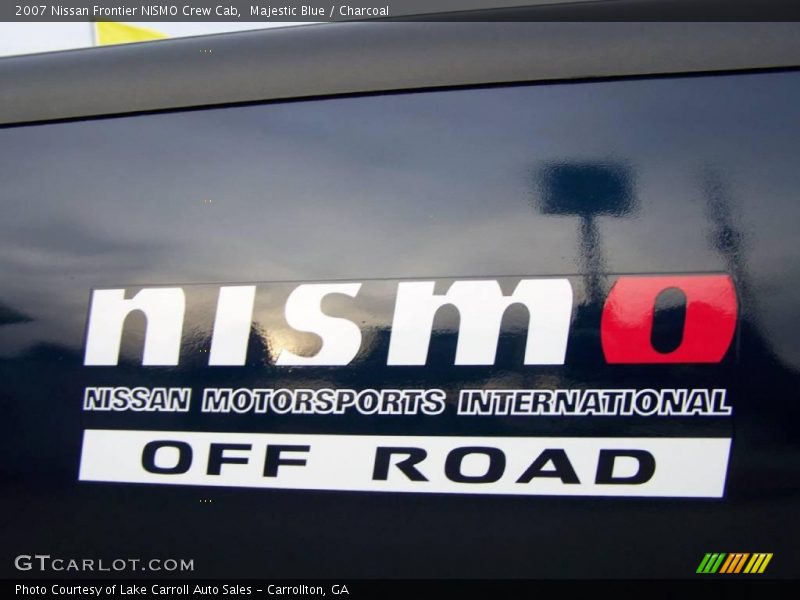 Majestic Blue / Charcoal 2007 Nissan Frontier NISMO Crew Cab