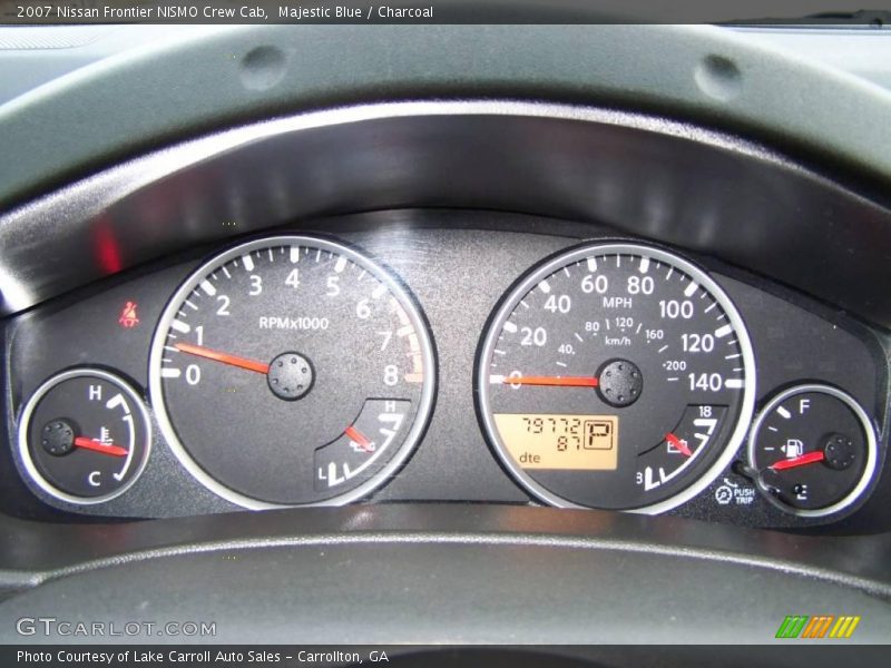 Majestic Blue / Charcoal 2007 Nissan Frontier NISMO Crew Cab