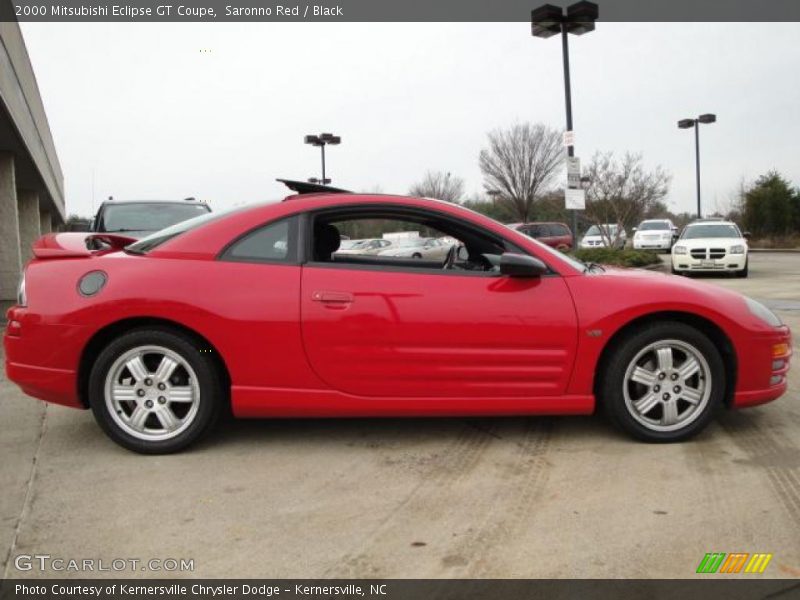 Saronno Red / Black 2000 Mitsubishi Eclipse GT Coupe