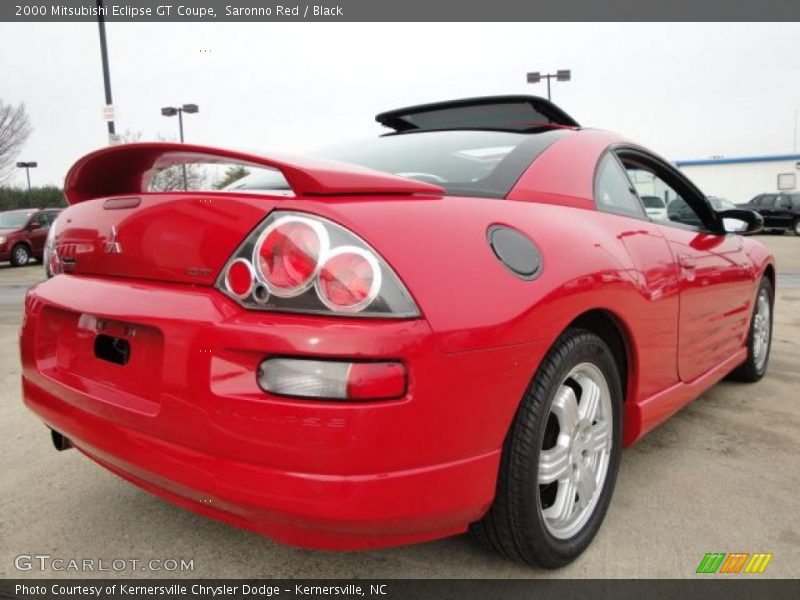 Saronno Red / Black 2000 Mitsubishi Eclipse GT Coupe