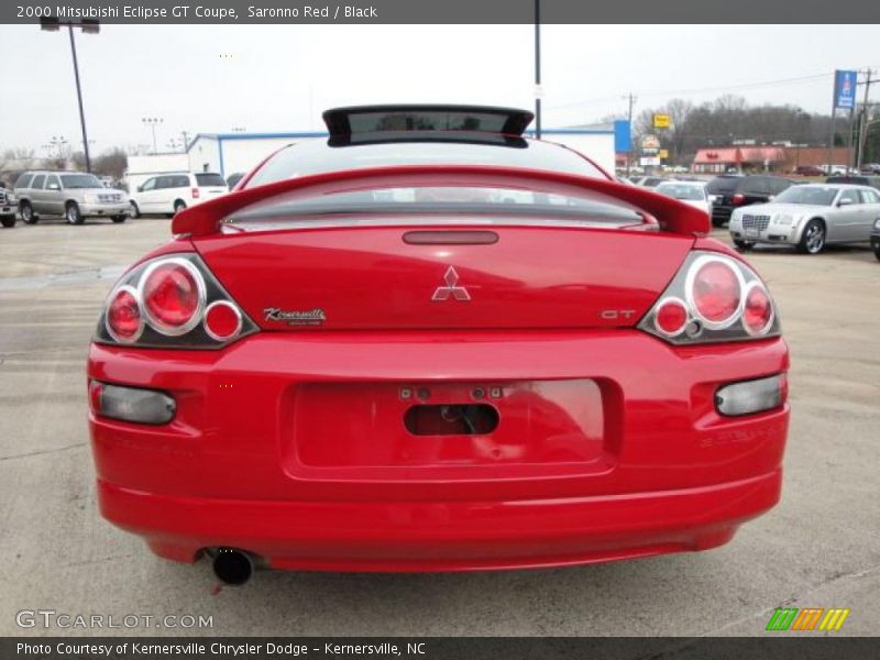 Saronno Red / Black 2000 Mitsubishi Eclipse GT Coupe