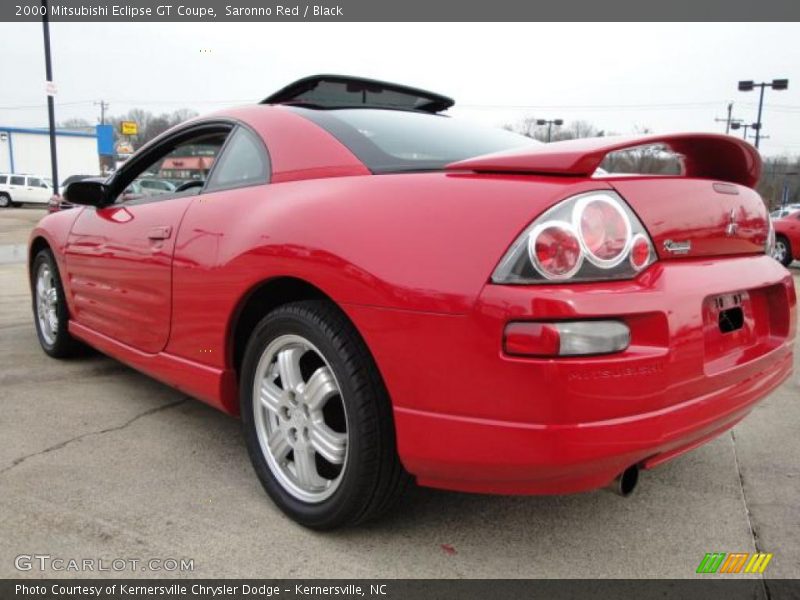 Saronno Red / Black 2000 Mitsubishi Eclipse GT Coupe