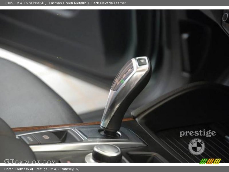 Tasman Green Metallic / Black Nevada Leather 2009 BMW X6 xDrive50i