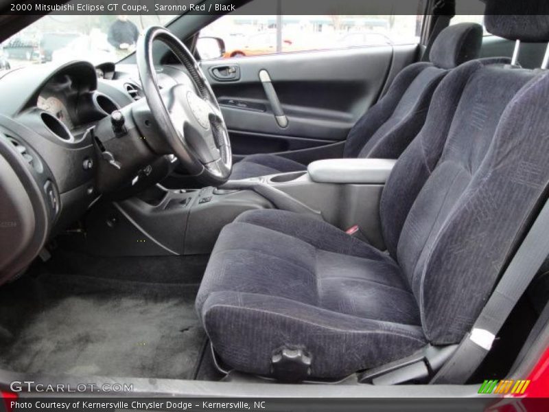 Saronno Red / Black 2000 Mitsubishi Eclipse GT Coupe
