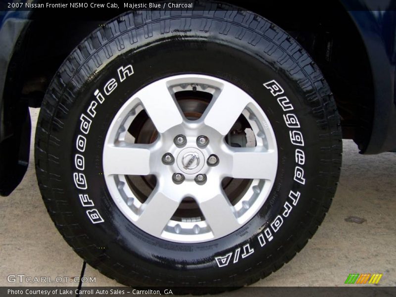 Majestic Blue / Charcoal 2007 Nissan Frontier NISMO Crew Cab