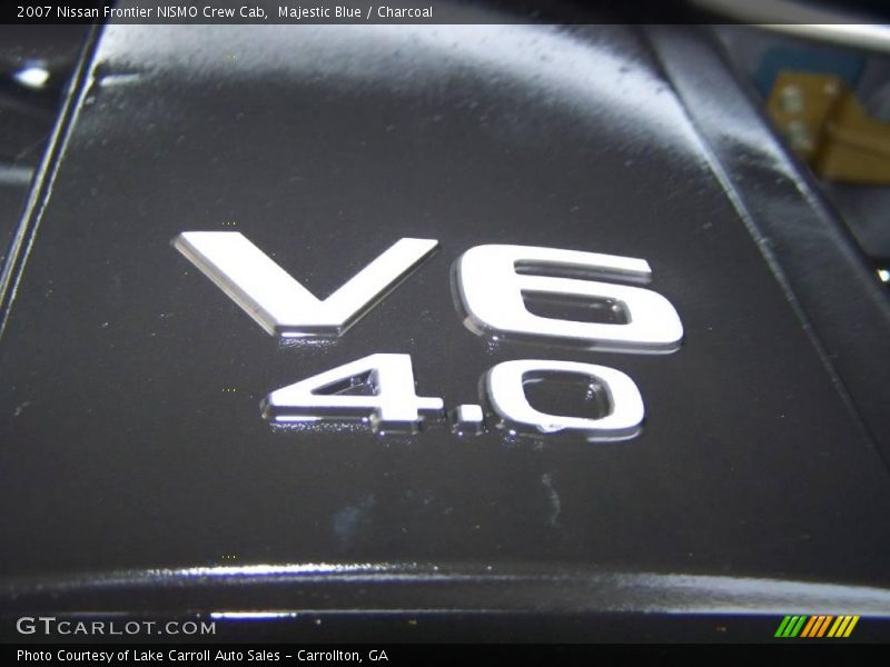 Majestic Blue / Charcoal 2007 Nissan Frontier NISMO Crew Cab