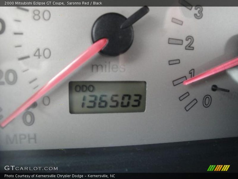 Saronno Red / Black 2000 Mitsubishi Eclipse GT Coupe