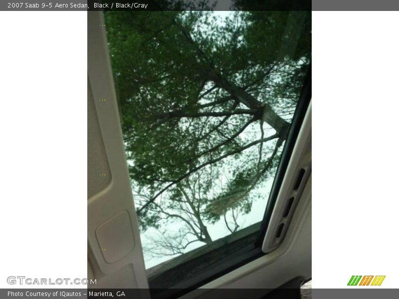 Black / Black/Gray 2007 Saab 9-5 Aero Sedan