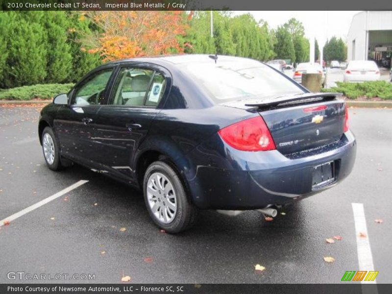 Imperial Blue Metallic / Gray 2010 Chevrolet Cobalt LT Sedan